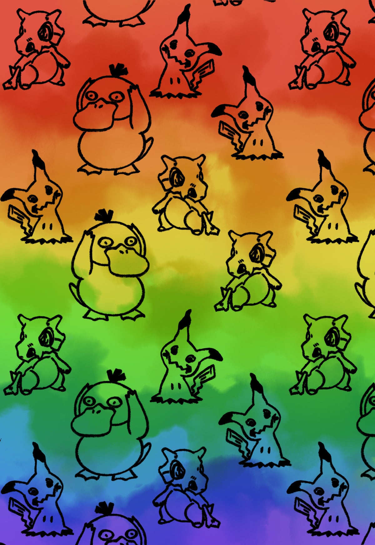 Pokémon Doodle Bookmark